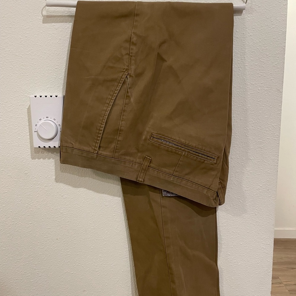 Bonobos Slim Straight Chinos! 36X32! Light Brown Color